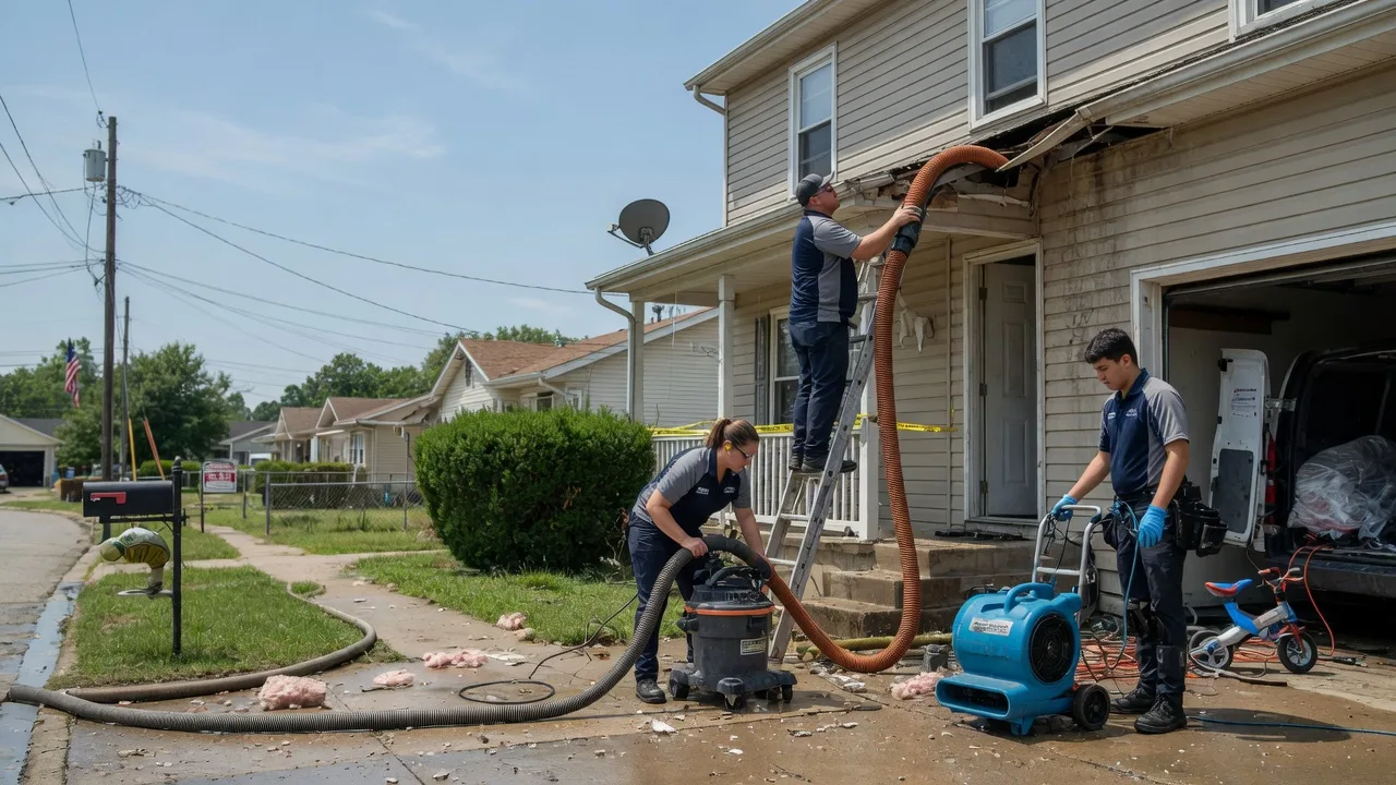 Water Damage Restoration in Milford, IL near me